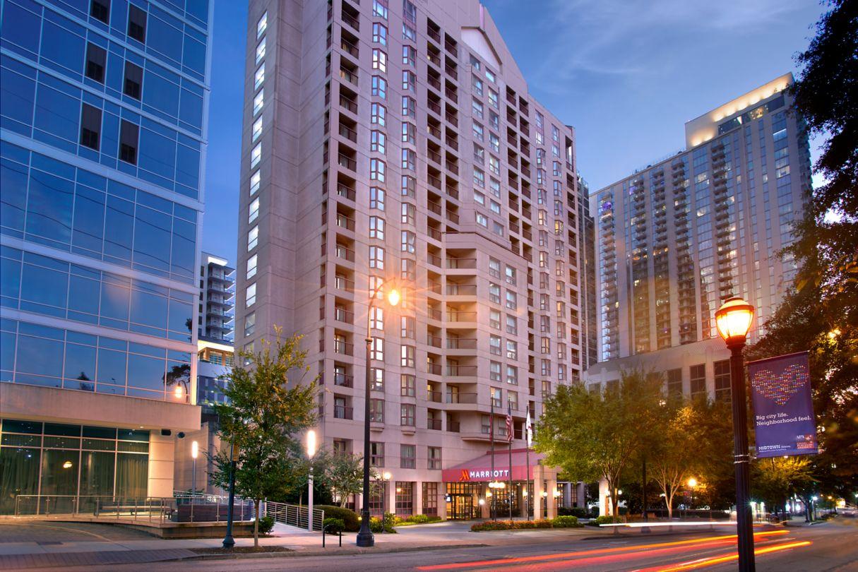 Atlanta Marriott Suites Midtown Exteriér fotografie